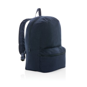 Plecak Impact AWARE™, niebarwiona bawełna z recyklingu niebieski