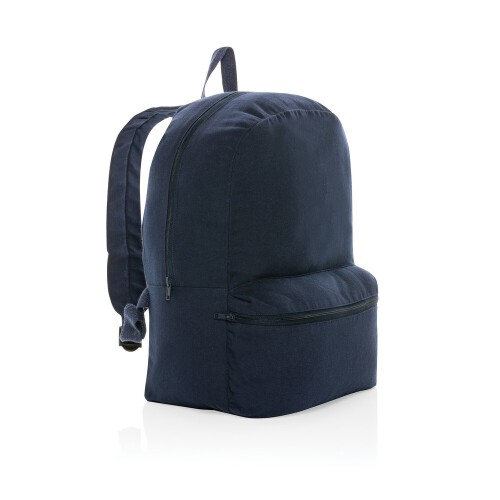 Plecak Impact AWARE™, niebarwiona bawełna z recyklingu niebieski P762.985 