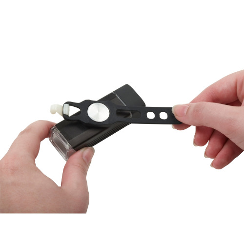 Lampka rowerowa COB Czarny V9734-03 (3)