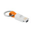 Brelok USB/USBtypC pomarańczowy MO9171-10  thumbnail
