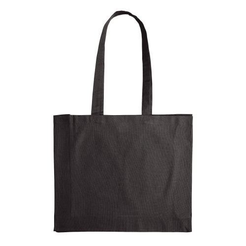 Torba na ramię bawelna OEKO-TEX® 140g/m² 40x10x35cm Czarny LT95160-N0002 (1)