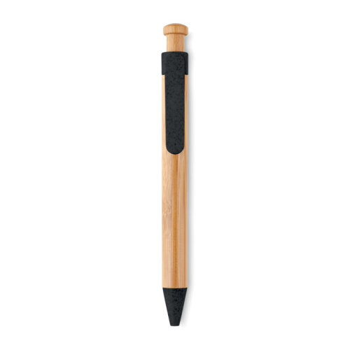 Długopis bambusowy czarny MO9481-03 