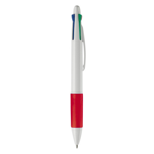 Długopis 4-kolorowy Biały / czerwony LT87226-N0121 (4)