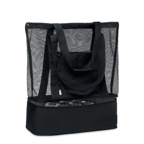 Siatkowa torba na zakupy czarny MO6182-03 (2)