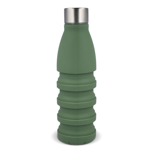 Składana butelka na wodę 550 ml Oliwkowa zieleń LT98720-N0043 (1)