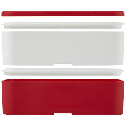 MIYO dwupoziomowe pudełko na lunch Czerwony 21047002 (6)