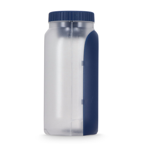 Pudełko na lunch z przegródką na sos, z łyżką i widelcem Ciemnoniebieski LT90427-N0010 (7)