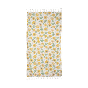 Ręcznik EDEN HAMAM 90X170cm, ż&oacute;łty