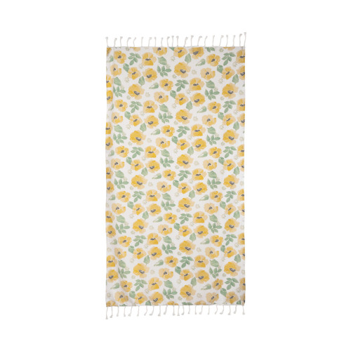Ręcznik EDEN HAMAM 90X170cm, żółty Żółty 5018487- 