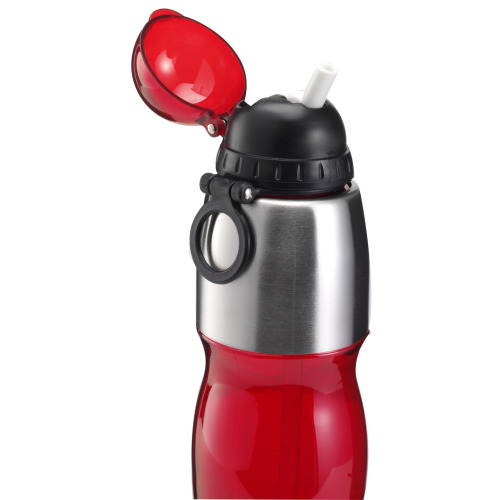 Bidon, butelka sportowa 800 ml czerwony V6461-05 (1)