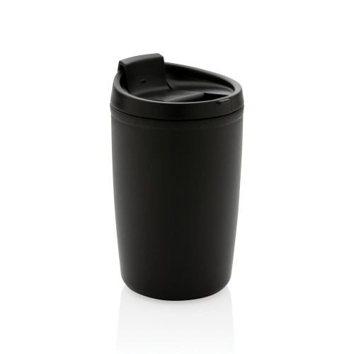 Kubek podróżny 300 ml z PP z recyklingu Czarny P433.081 