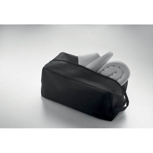 Worek na buty z RPET 600D Czarny MO2977-03 (6)