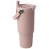Kubek Bronx o pojemności 900 ml, z izolacją próżniową, wykonany ze recyklingowanej stali nierdzewnej z certyfikatem RCS i z miedzi, z wielofukncyjną zakrętką Dusty Pink 10086440 (4) thumbnail