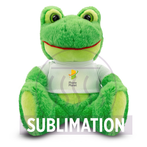 Pluszowa żaba | Elena Zielony HE298-06 