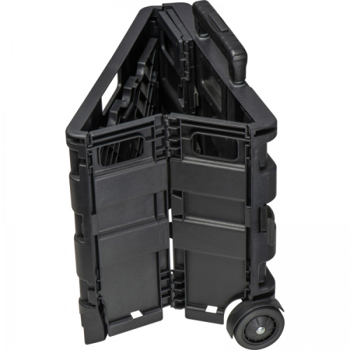 Wózek na zakupy składany KAREN Czarny 6386103 (5)