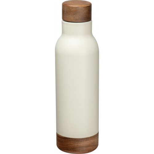 Butelka termiczna ze stalowa z recyklingu COTE D'AZUR MoLu 630 ml Biały 397806 