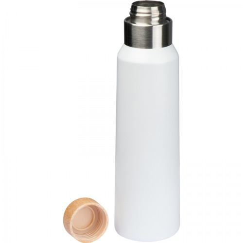 Butelka termiczna stalowa 500 ml ALESSANDRO Biały 6150906 (2)