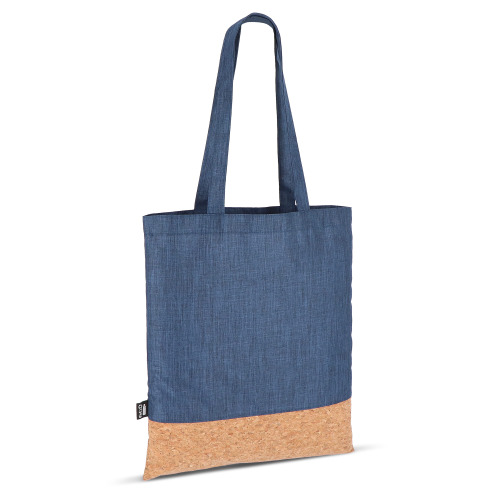 Torba transportowa R-PET i korek 35 x 40 cm Ciemnoniebieski LT91393-N0010 