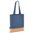 Torba transportowa R-PET i korek 35 x 40 cm Ciemnoniebieski LT91393-N0010  thumbnail
