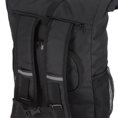 Plecak rowerowy R-PET 600D Rolltop 20L Czarny LT95351-N0002 (4)