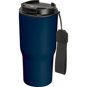 Kubek termiczny 550 ml ze stali z recyklingu DANA Granatowy