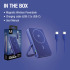 Fresh 'n Rebel Powerbank bezprzewodowy 10000 mAh kompatybilny z MagSafe Niebieski LT49745-N0011 (5) thumbnail