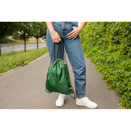 Worek ze sznurkiem RPET B'RIGHT | Ruth Biały V0951-02 (7)