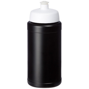 Bidon Baseline® Plus o pojemności 500 ml z wieczkiem sportowym Czarny
