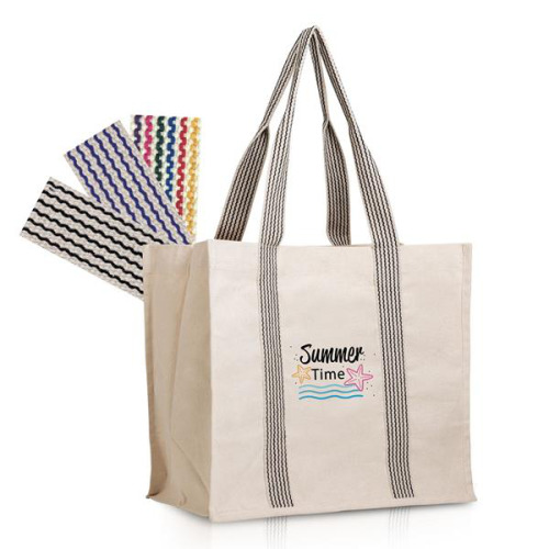 Płócienna torba z dnem i zamgnetycznym zapięciem / Moel Royal blue IP31114764 (3)