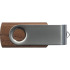 Pendrive drewniany 4GB 2.0 LEAGUE CITY Brązowy 087801  thumbnail