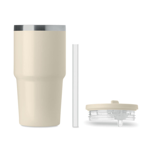 Kubek dwuścienny 500 ml Bezowy MO3170-13 (6)