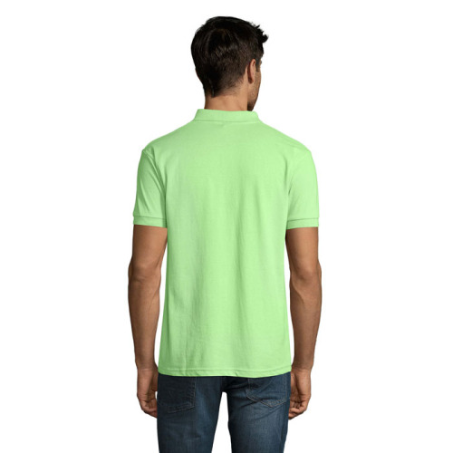 PRIME Męskie polo 200g Apple Green S00571-AG-5XL (1)
