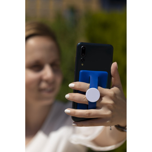 Uchwyt do telefonu, etui na karty kredytowe Niebieski V0318-11 (2)