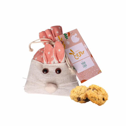 Różowy Króliczek Wielokolorowy S0255E 