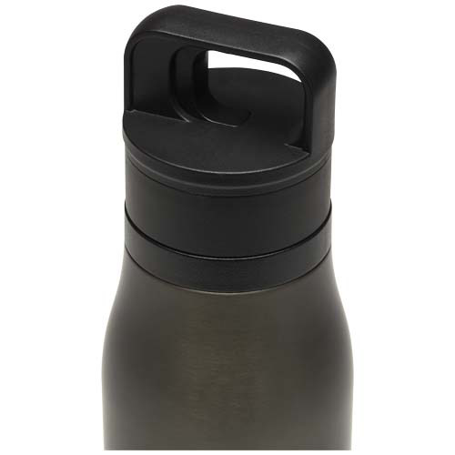 SMART - kubek termiczny o pojemności 500 ml wykonany ze stali nierdzewnej pochodzącej z recyklingu (certyfikat RCS), z podwój Czarny 10096190 (5)