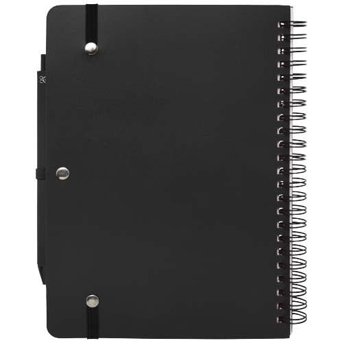 Thalaasa notatnik A5 w twardej okładce z nadrukiem oceanicznym i długopisem  Czarny 10790190 (3)