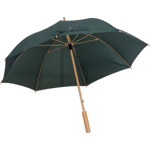 Parasol manualny RPET ø103 cm LETITIA Ciemnozielony