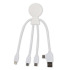 2099 | Xoopar Mr. Bio Smart Charging cable with NFC Biały LT41008-N0001  thumbnail