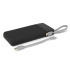 Ziara Powerbank with USB-C & Lightning Cable 10000mAh  Czarny LT95502-N0002  thumbnail