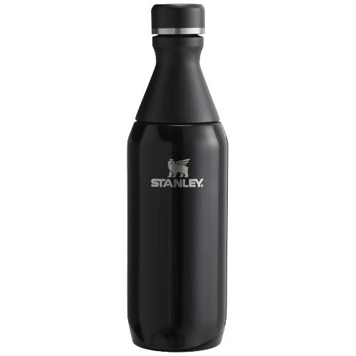 Stanley All Day Slim butelka na wodę o pojemności 350 ml Czarny błyszczący 10088390 