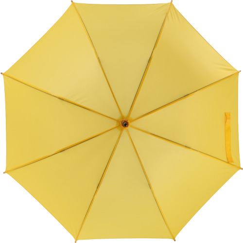 Parasol automatyczny drewniany Ø105 cm NANCY żółty 513108 (2)