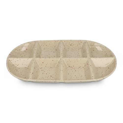 Sagaform Ditte Ceramiczna miska do serwowania potraw 36 x 20 cm Beżowy LT52257-N0055 (4)