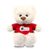 Pluszowy miś | Josh White Biało-czerwony HE273-52 (4) thumbnail