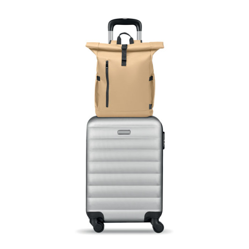 Plecak na laptopa Rolltop 600D Khaki MO2643-39 (9)