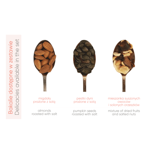 Zestaw słodyczy reklamowych Seeds&Nuts trio Wielokolorwy S0570 (2)