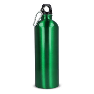 Jednościenna butelka R-SS z karabińczykiem 750ml Jasnozielony