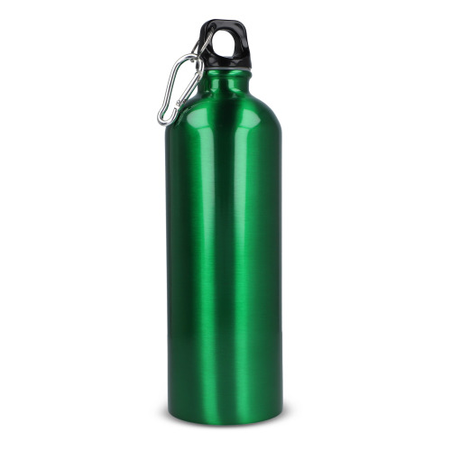 Jednościenna butelka R-SS z karabińczykiem 750ml Jasnozielony LT98739-N0032 