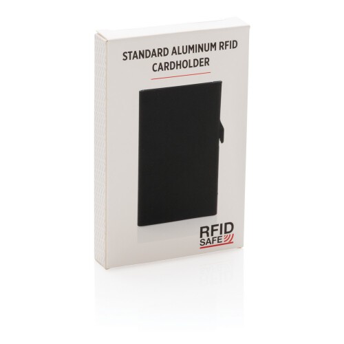 Etui na karty kredytowe, ochrona RFID czarny P820.041 (8)