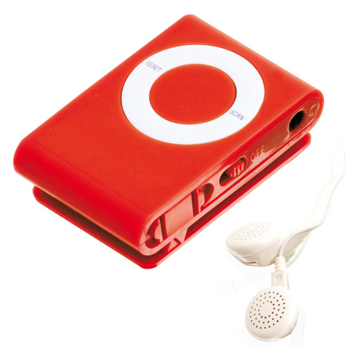 Mini radio, słuchawki w komplecie Czerwony V3197-05 (2)