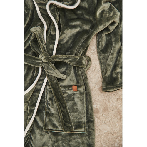 Szlafrok VINGA Louis RPET L/XL Zielony VG100-19 (3)